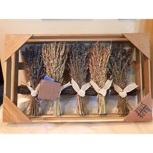 Napa Style 4 Piece Fall Dried Flower Arrangement